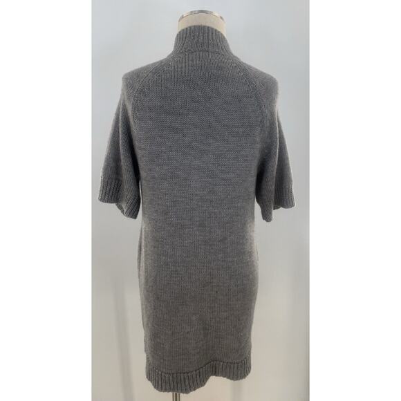 Coldwater Creek Women’s Cotton Dress Gray Knit Sz M (10-12) - Picture 4 of 5